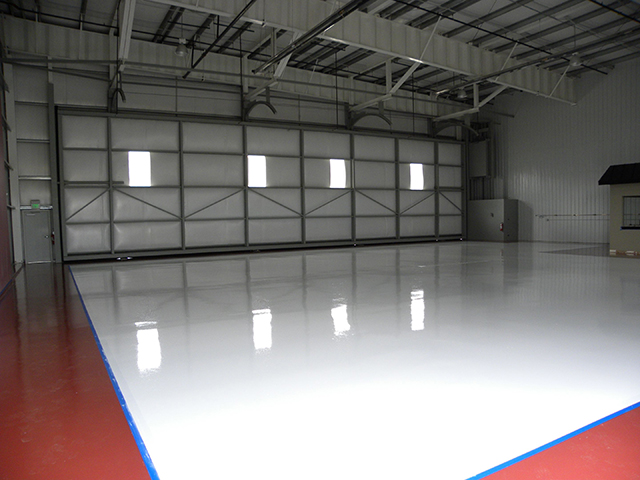 Stained Concrete Floors: Red, Orange, Yellow, Blue, Green, Purple