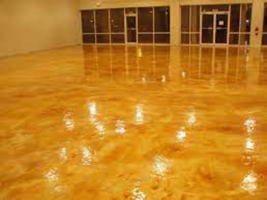 CT Colored Concrete Floor Staining & Polishing in Connecticut