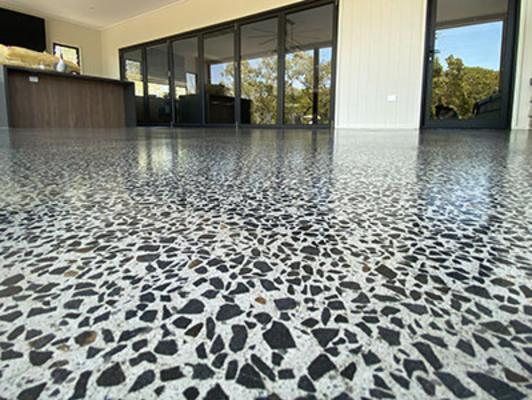 Concrete Floor Stained To Look Like Marble Floors