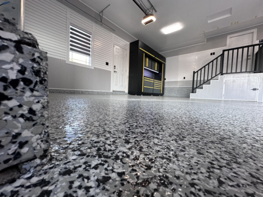 Basement & Garage Floor Grinding, Staining & Polishing in Massachusetts CT RI NH