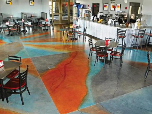 Concrete Floor Staining & Concrete Polishing in Maine