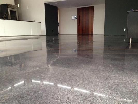 MASS Basement Concrete Floor Staining & Polishing in Massachusetts